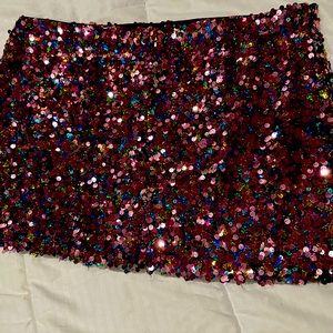 Urban Outfitters Sequin Mini skirt